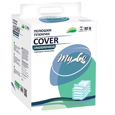 Пелюшки MyCo Cover одноразові гігієнічні 60 х 45 cм, 30 шт