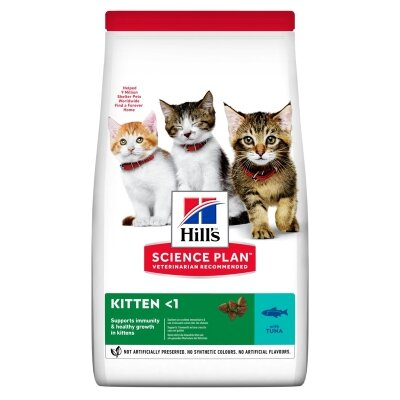 Корм сухий Hill's Science Plan Kitten для кошенят зі смаком тунця, 1,5 кг