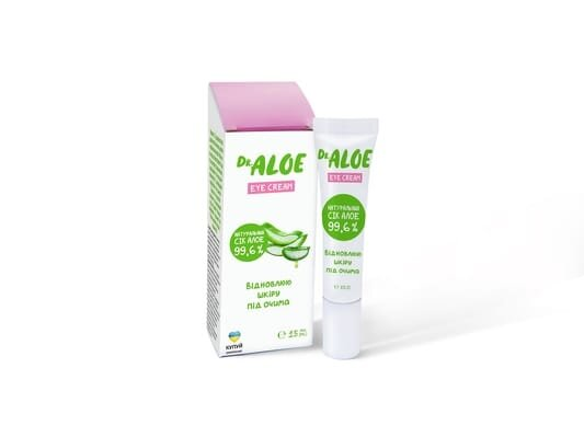 Крем для шкіри навколо очей Dr.Aloe, 15 мл