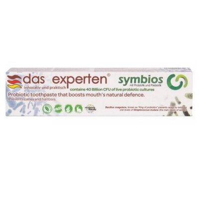 Зубна паста Das Experten Symbios пробіотична, 70 мл