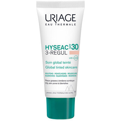 Крем тональний Uriage Hyseac 3-Regul універсальний догляд, SPF 30, 40 мл