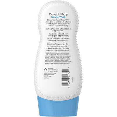 Крем-пінка для вмивання Cetaphil Baby Gentle Wash дитяча делікатна, 230 мл