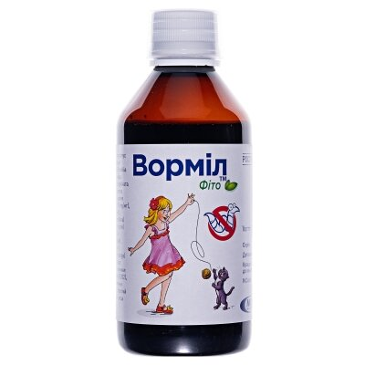 Ворміл Фіто сироп по 200 мл у флак.