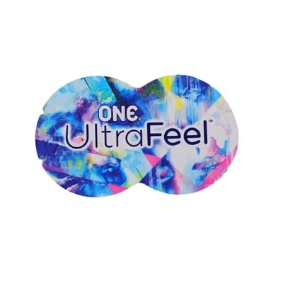 Презерватив ONE UltraFeel 2 в 1 Ультратонкий з додатковим пакетом змазки, 1 штука