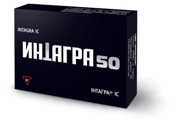 Інтагра IC таблетки, в/о по 50 мг №1