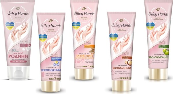 Крем для рук і нігтів Silky Hands Комплексний, 72 мл