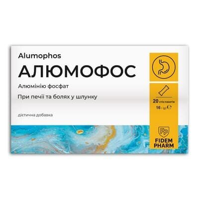 Алюмофос Fidem Pharm гель в стік-пакетах №20