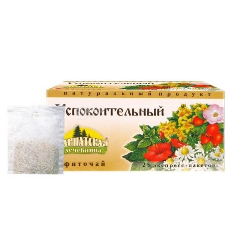 Фіточай Карпатська лічниця №6 Заспокійливий по 1,0 г №25 в філ.-пак.