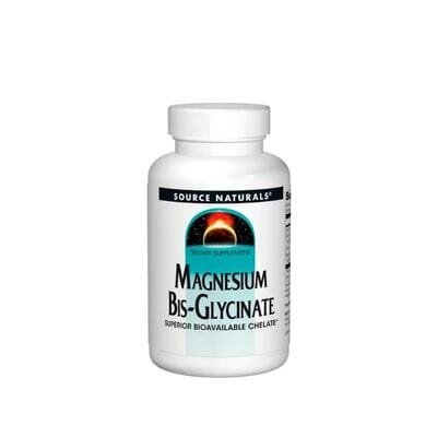 Магнію бісгліцинат Source Naturals Magnesium Bis Glycinate, 60 таблеток
