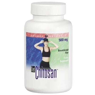 Хітозан для схуднення Source Naturals Diet Chitosan 500 мг, 60 капсул