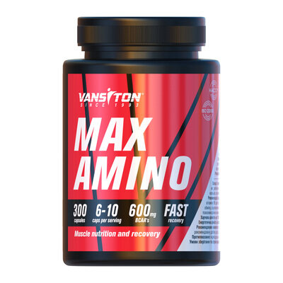 Амінокислота Vansiton Max Amino (Макс Амино), 300 капсул