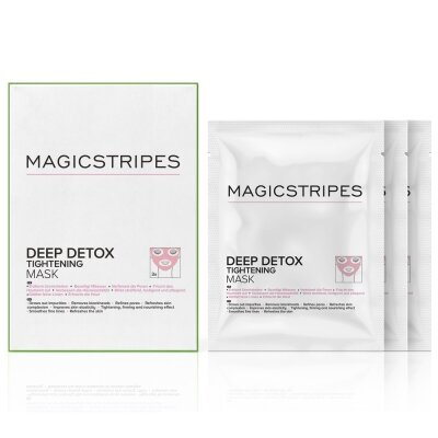 Маска-детокс Magicstripes Deep Detox Tightening Mask Глибоке очищення шкіри, 3 штуки