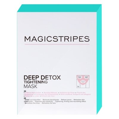 Маска-детокс Magicstripes Deep Detox Tightening Mask Глибоке очищення шкіри, 3 штуки