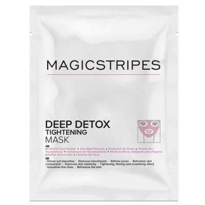 Маска-детокс Magicstripes Deep Detox Tightening Mask Глибоке очищення шкіри, 3 штуки