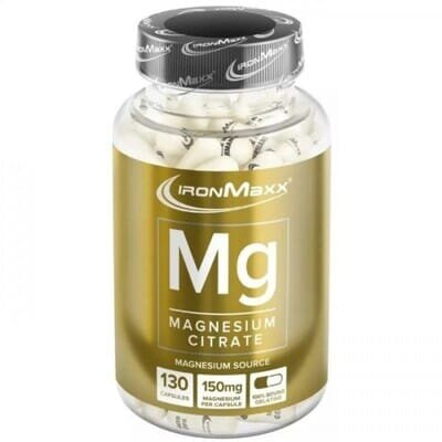 Магній IronMaxx Magnesium, 130 капсул