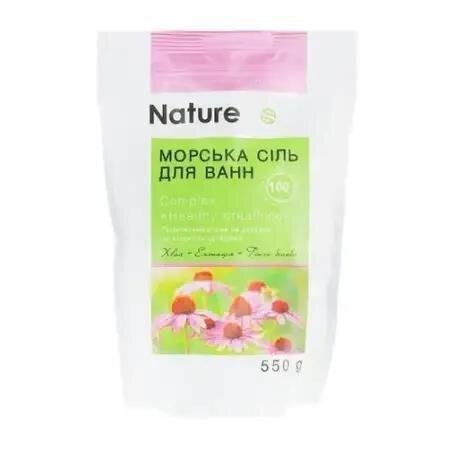 Сіль морська для ванн Nature Code Healthy breathing, 550 г