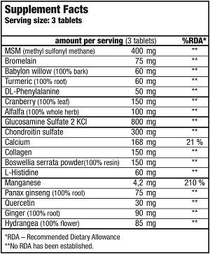 Хондропротектор Biotech Arthro Guard, 120 таблеток