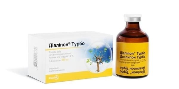 Діаліпон турбо розчин д/інф. 1.2 % по 50 мл у флак.