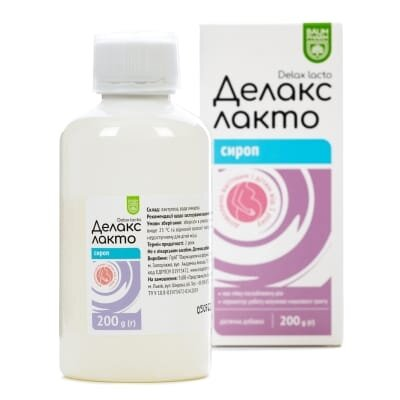 Делакс Лакто Baum Pharm сироп по 200 мл у флак.