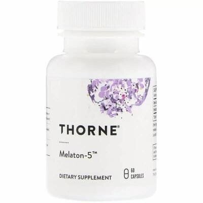 Мелатонін-5 Thorne Research Melaton-5, 60 капсул