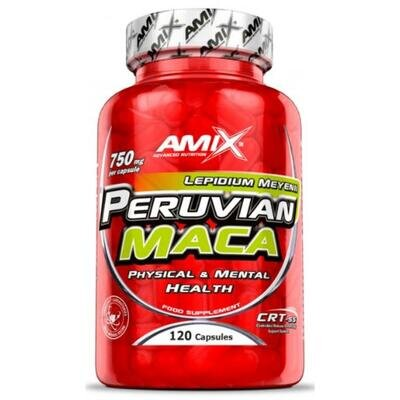 Перуанська мака Amix Nutrition Peruvian MACA 750мг, 120 капсул