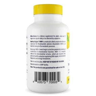 Нікотинамід мононуклеотид НМН Healthy Origins Nicotinamide Mononucleotide NMN 300 мг, 120 вегетаріанських капсул
