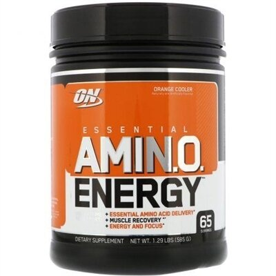 Амінокислота Optimum Nutrition Essential Amin.o. Energy, охолоджуючий апельсин, 65 порцій