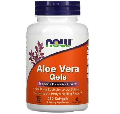 Алое вера NOW Aloe Vera м'які капсули №250