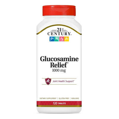 Глюкозамін 21st Century Glucosamine Relief 1000 мг таблетки №120