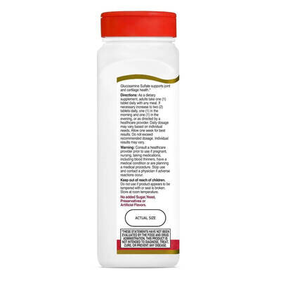Глюкозамін 21st Century Glucosamine Relief 1000 мг таблетки №120