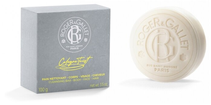 Мило Roger&Gallet Cologne Twist 3 в 1, 100 г
