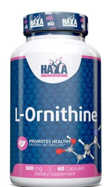 L-орнітин Haya Labs L-Ornithine капсули по 500 мг №60
