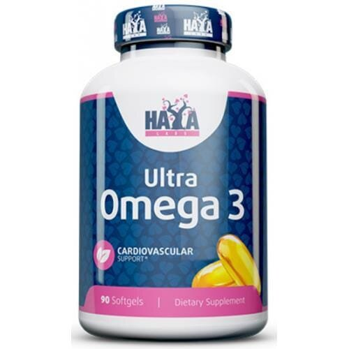Ультра Омега 3 Haya Labs Ultra Omega 3, 90 гелевих капсул