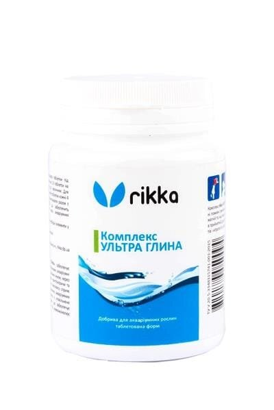 Ультра глина Rikka добрива для акваріумних рослин, 70 таблеток
