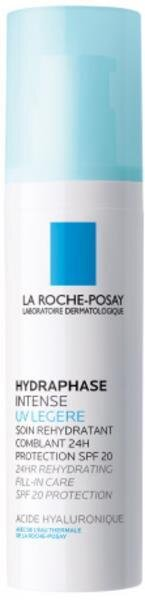Крем для обличчя La Roche-Posay Hydraphase Intense UV Legere SPF20 інтенсивний зволожуючий для нормальної та комбінованої шкіри, 50 мл