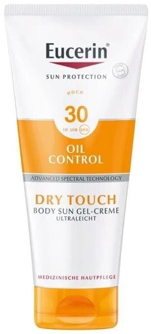 Гель-крем сонцезахисний для тіла Eucerin Sun SPF30 Oil Control ультралегкий з матуючим ефектом (83556), 200 мл