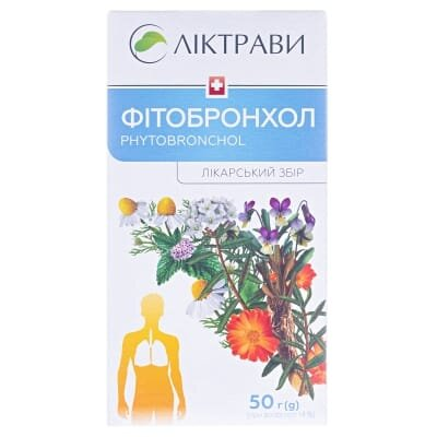 Фітобронхол збір по 50 г у пач. з внут. пак.