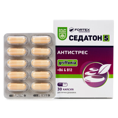 Седатон антистрес Baum Pharm капсули №30