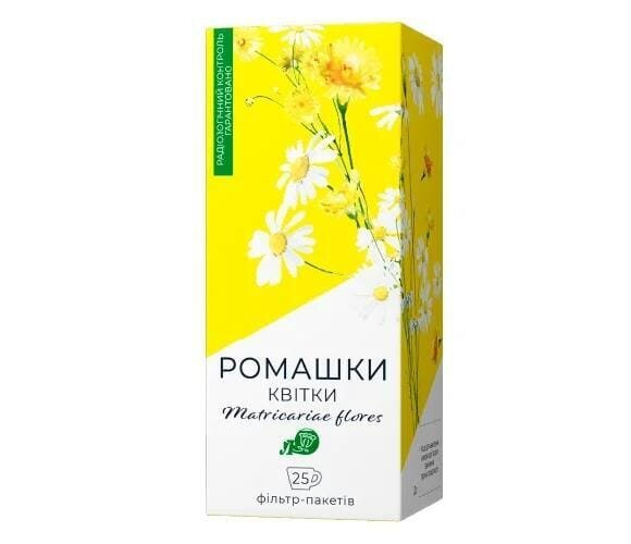 Ромашки квітки по 1.5 г №25 у філ.-пак.