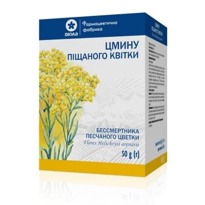 Цмину піщаного квітки по 50 г у пач. з внут. пак.