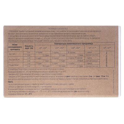 Термобокс Glewdor Termobox ІК-2М аптечний, багаторазовий об'єм 1,7 л