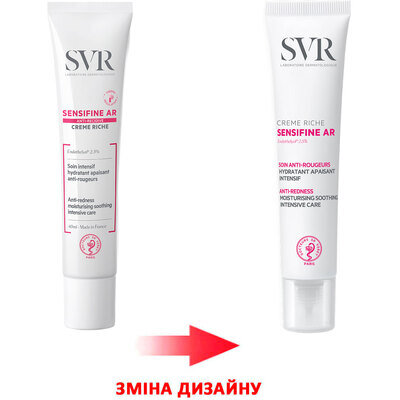 Крем для обличчя SVR Sensifine AR Riche інтенсивний зволожуючий та терморегулюючий, 40 мл