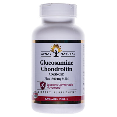 Глюкозамін хондроїтин 21st Century Sentry Glucosamine Chondroiti + МСМ 1500 мг, таблетки №120