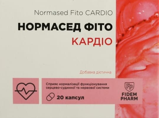Нормасед Фіто Кардіо Fidem Pharm капсули №20