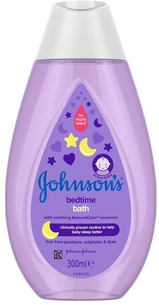Піна для купання Johnson's Baby Перед сном дитяча, 300 мл