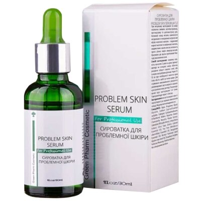 Сироватка для обличчя Green Pharm Cosmetic для проблемної шкіри, 30 мл
