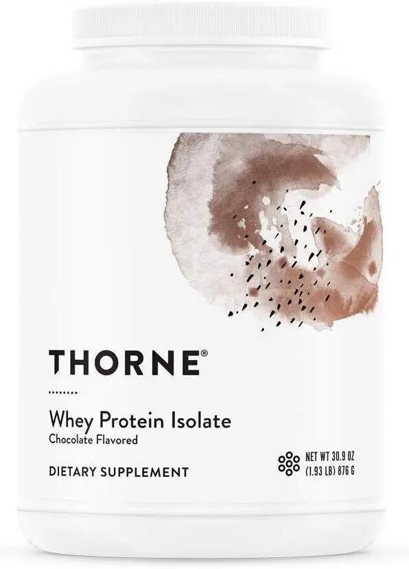 Сироватковий протеїн Thorne Research Whey Protein Isolate шоколад, 876 г