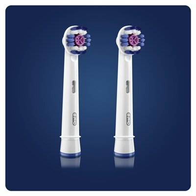 Змінні насадки для електричної щітки Oral-B 3D White, 2 шт