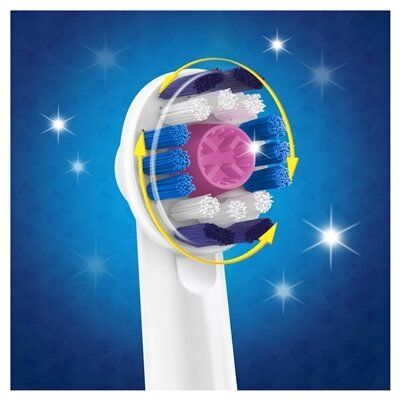 Змінні насадки для електричної щітки Oral-B 3D White, 2 шт