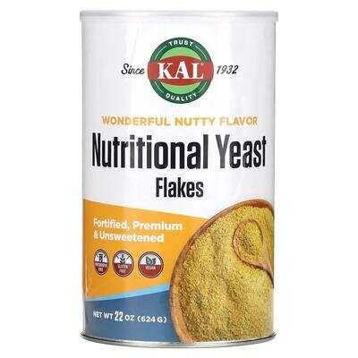 Дріжджі KAL Nutritional Yeast Flakes не солодкі, 624 г